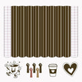 Tintnut Skin Tone Permanent Vinyl 8 Pcs 12x10in Espresso Shot Solid Color | by Tintnut