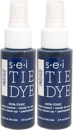 S.E.I. Indigo Tie Dye Spray Bottle: 2oz. Non Toxic Fabric Dye Spray, DIY by SEI