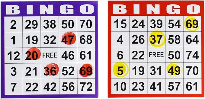 SEETOOOGAMES Bingo Paper Game Cards - Image 6