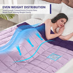 yescool Weighted Blanket for Adults Cooling Heavy Blanket for Sleeping Perfect - Image 7