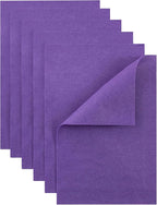HaoFeiJH Purple Felt Fabric Sheets by HaoFeiJH