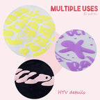 Tintnut Classic Color Puff Heat Transfer Vinyl, easy cut & weed, stretch - Image 3
