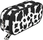 ANANGTEE Cow Print Pencil Pouch Case by ANANGTEE