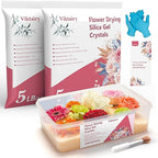 10 LBS Silica Gel Flower Drying Crystals, Reusable Color Indicating Flower by Viktairy