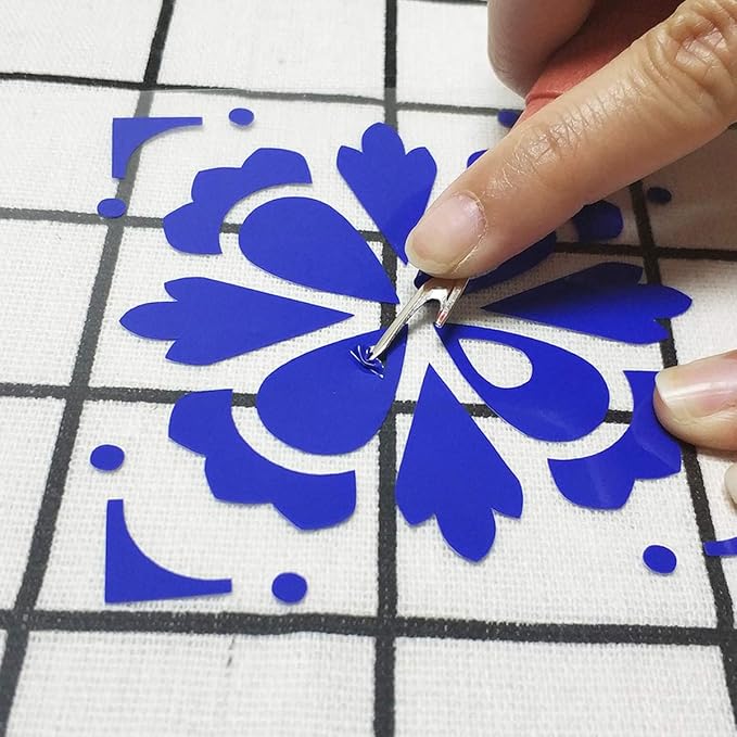 guangyintong Blue Heat Transfer Vinyl HTV Rolls, Glossy Surface HTV Vinyl - Image 4