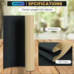 Sponge Neoprene with Adhesive Foam Rubber Sheet 1/8” Thick X 12” Wide X 24” Long - Image 2