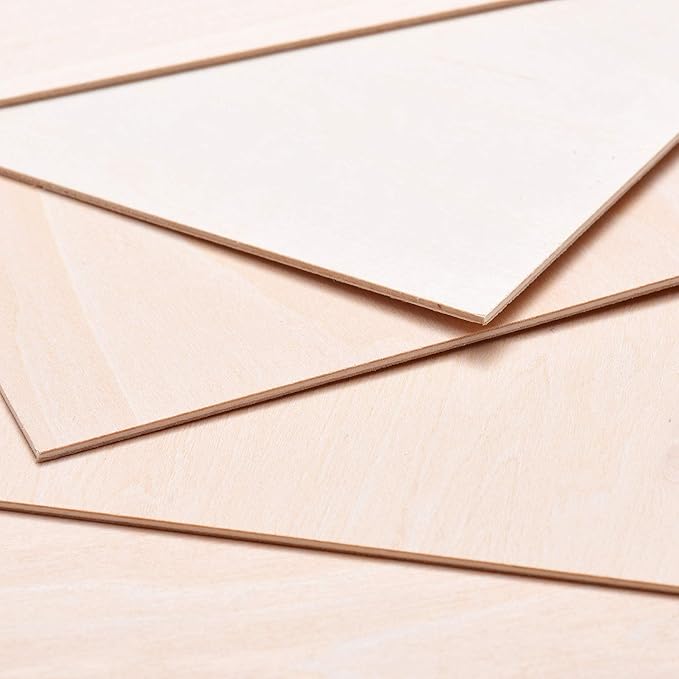 10 Pack Basswood Sheet, 1/16 X 8 X 12 Inch Thin Plywood Wood Sheets - Image 4