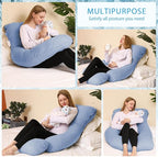 Chilling Home Pregnancy Pillow, U Shaped Pregnancy Pillows - Image 3