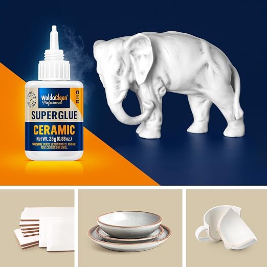 WoldoClean Super Glue for Ceramics and Porcelain 25g - Image 5