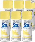 Rust-Oleum 263148 Satin Lemon Grass Painters Touch 2X Spray Paint, 12 oz. by Rust-Oleum