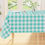 Smiry Rectangle Table Cloth, Waterproof Vinyl Tablecloth by Smiry
