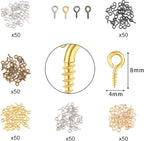 360 PCS Key Chain Rings Set: 60pcs - Image 3