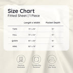 Bambaw 100% Viscose Derived from Bamboo King Fitted Sheet - Image 8
