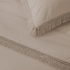 Andency Queen Comforter Set Khaki, 3 Pieces Boho Fall Tassel Lightweight - Image 8
