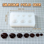 Nuvretk 7 Cute Silicone Molds for Needle Felting - Image 3