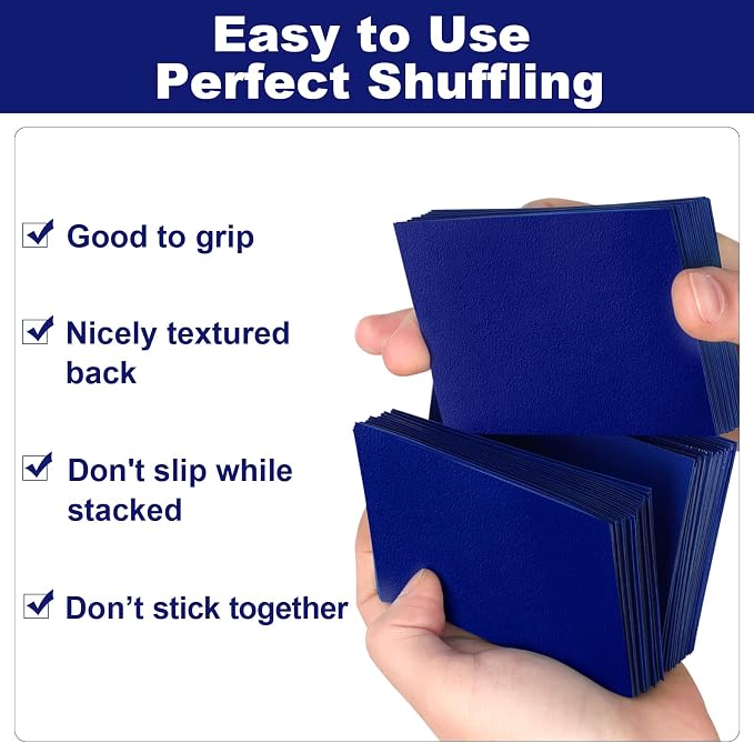 Night Blue Card Sleeves 200 Pack, Standard Card Sleeves Sturdy Sleeves Matte - Image 4