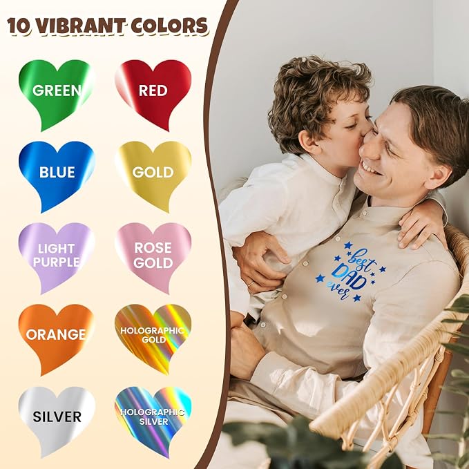 Royal Blue Metallic Heat Transfer Vinyl Roll - Image 8