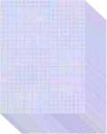 36 Sheets Holographic Laminate Sheets Clear Self Adhesive Sticker Paper | by CosrkHolographicLaminateSheets