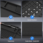 STREBITO Soldering Mat Silicone Work Mat, Heat Resistant 932°F, Magnetic Mat - Image 8