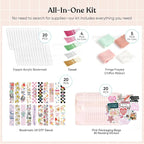 180 Pcs Acrylic Bookmark Blanks- 20 Set Bookmark Making Kit - Image 3