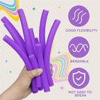 Frienda 5/8 Inch x 40 Ft Light Purple Foam Noodles - Image 3
