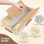 Bookbinding Punching Cradle Set, Includes Dual-Use Piercing Guide, - Image 2