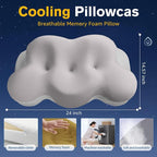 Cervical Neck Pillow, Pillows for Neck and Shoulder Pain, Contour Pillow - Image 3