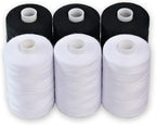 Black & White Sewing Thread by BlesSew