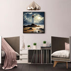 CHWGLFGG 5D Diamond Art Kits for Adults Beginners, Lighthouse Diamond Painting - Image 2