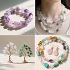 500pcs Natural Crystal Assorted Chip Beads Multicolor Random Mixed Gemstone and - Image 4