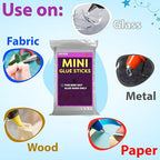 200 Pack Bulk Mini Hot Glue Sticks - Image 4