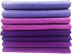 4pcs Thick 1.4mm Soft Felt Fabric Sheet Assorted Color Felt Pack DIY Craft - Image 3