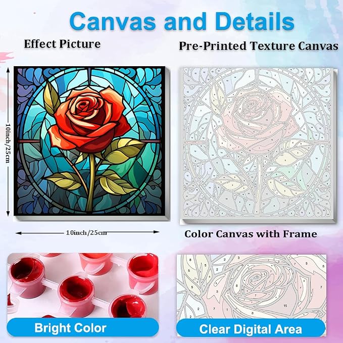 Artunion Framed Paint by Numbers Kit - Image 3