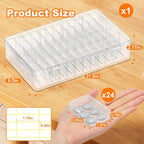 Bead Organizer Box, Craft Storage Box - Image 2