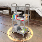 3 Tier Rolling Utility Cart - Image 3
