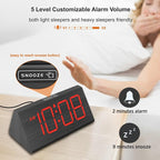 DreamSky Wooden Digital Alarm Clocks - Image 6