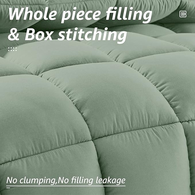 HYLEORY All Season Queen Size Bed Comforter - Image 2