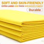 XSEINO Yellow Large Felt Fabric 36" X 36 ", 1.4 mm Thick Soft Felt Fabric Sheet - Image 6