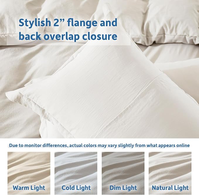 Nestl Off White Duvet Cover Full Size - Image 8