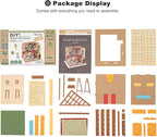 Rolife DIY Miniature House Kit Sam's Study, Tiny House Kit - Image 9