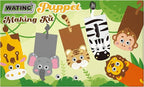 WATINC 6Pcs Hand Puppet Making Kit, Art Craft Felt Sock Puppet Toys, Creative - Image 7
