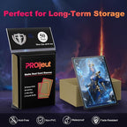 200 Pack Card Sleeves, Matte Dual Trading Card Sleeves - Image 4
