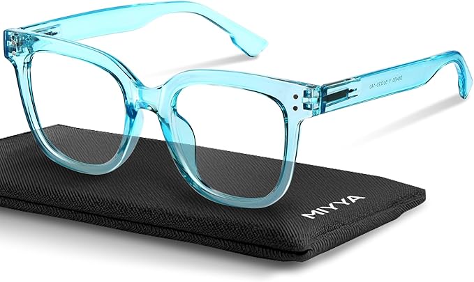 miyya Blue Light Glasses for Women & Men – Oversized UV & Blue Light Blocker by miyya