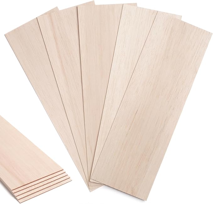 Balsa Wood Sheets 1/16" Thin by Coowayze