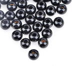 AD Beads Wood Spacer Loose Wooden Craft Beads Big Hole Beads Assorted - Image 2
