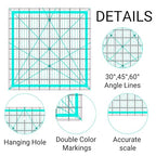 Quilting Rulers, 5 Quilting Square Rulers - Image 5