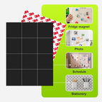 Small Magnet Sheets with Adhesive Backing, Make Sticker - Image 2