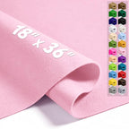 Soft Pink 18" X 36" Felt Fabric Sheet by Luceinvita