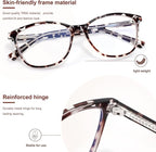 Madison Avenue TR90 Blue Light Blocking Glasses Anti Eyestrain UV Glare Blue - Image 3
