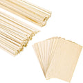 Okllen 150 Pieces Balsa Wood Sticks, Square Unfinished Balsa Wood Sheets Set by Okllen